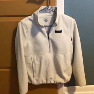Llbean fleece sweater